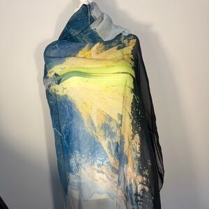 Akris Sheer Scarf Wrap